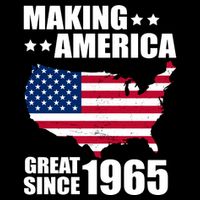 Making America Great Since 1965 Birthday Flatbill Hat