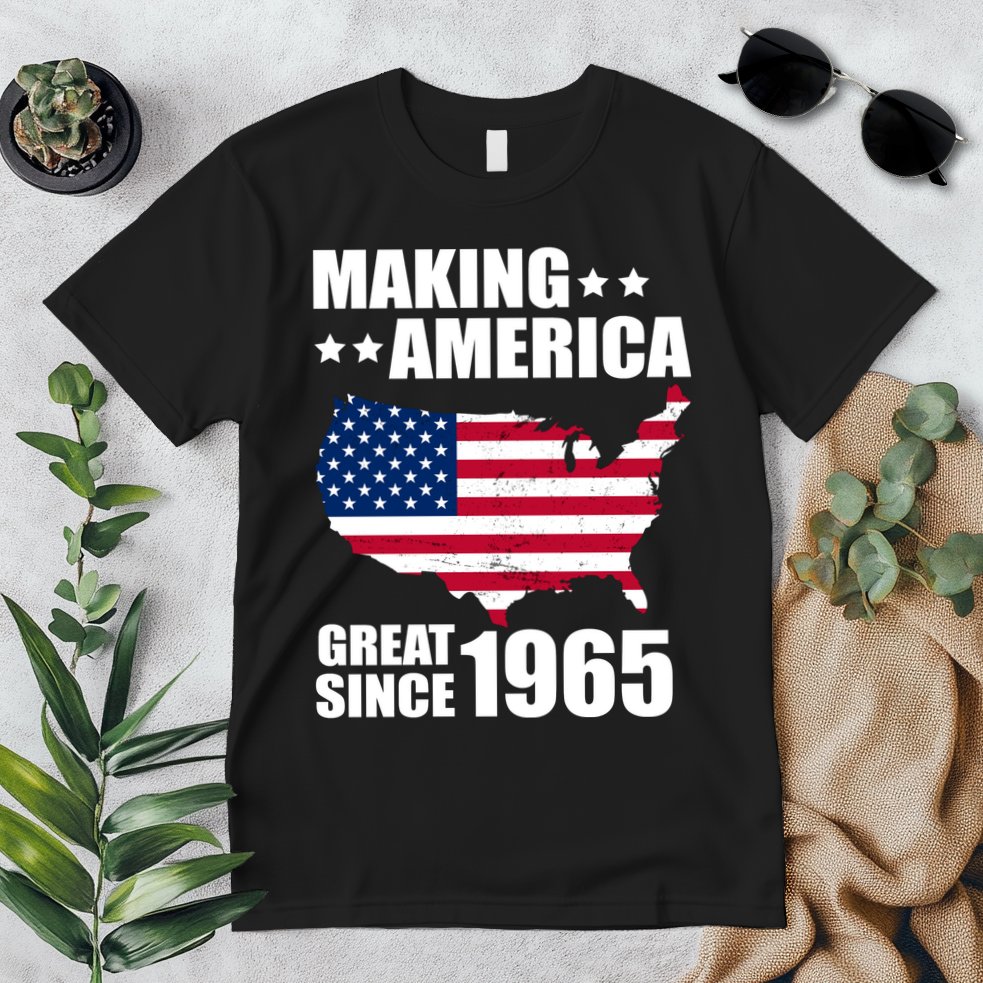 Making America Great Since 1965 Birthday Premium T-Shirt