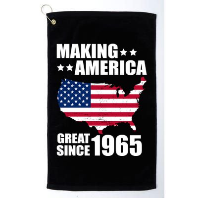 Making America Great Since 1965 Birthday Golf Towel