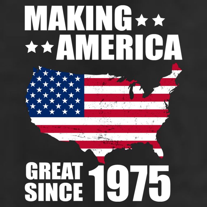 Making America Great Since 1975 Birthday 7 Panel Mesh Trucker Snapback Hat