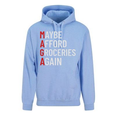 Maybe Afford Groceries Again Unisex Surf Hoodie