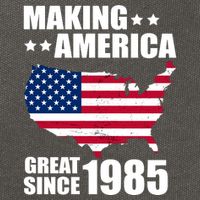 Making America Great Since 1985 Birthday Cotton Canvas Backpack