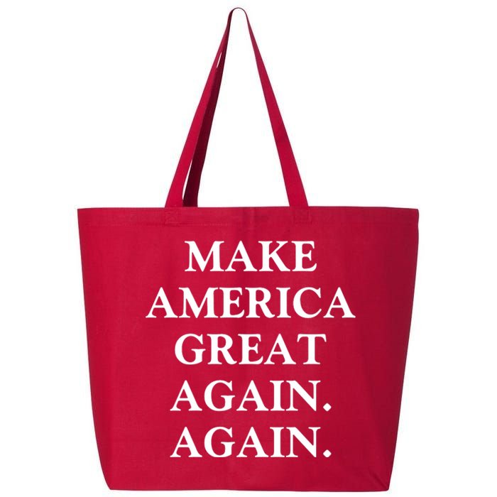 Make America Great Again Again Pro America Trump 2024 Election 25L Jumbo Tote