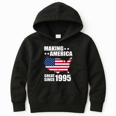 Making America Great Since 1995 Birthday Kids Hoodie