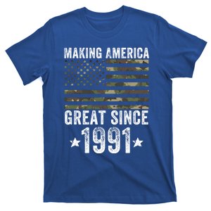 Making America Great Since 1991 30th Birthday 30 Years Old Cute Gift T-Shirt