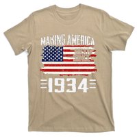 Making America Great Since 1934 Vintage Gifts 89th Birthday T-Shirt