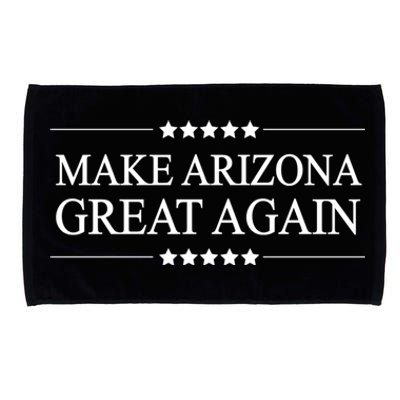 Make Arizona Great Again America Funny Parody Gift Microfiber Hand Towel