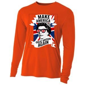 Make America Great Britain Again Gift Cooling Performance Long Sleeve Crew