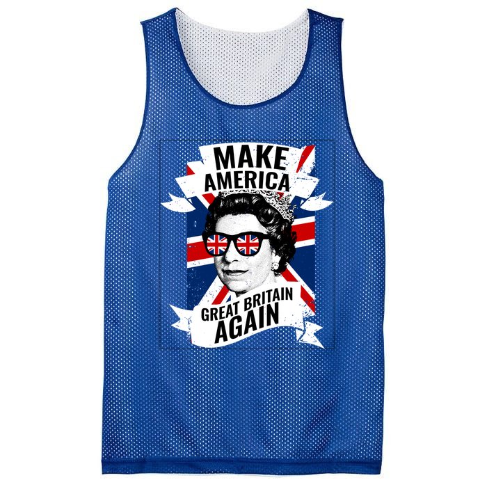 Make America Great Britain Again Gift Mesh Reversible Basketball Jersey Tank