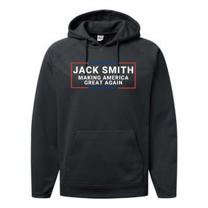 Making America Great Again Jack Smith Performance Fleece Hoodie