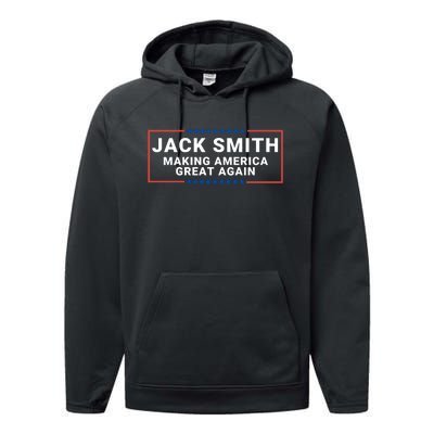 Making America Great Again Jack Smith Performance Fleece Hoodie