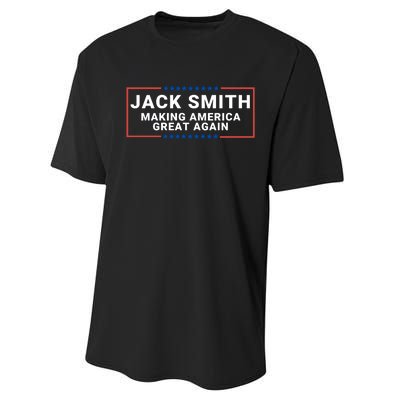 Making America Great Again Jack Smith Performance Sprint T-Shirt