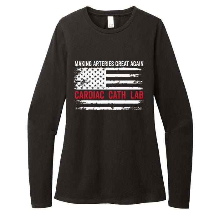 Making Arteries Great Again Womens CVC Long Sleeve Shirt