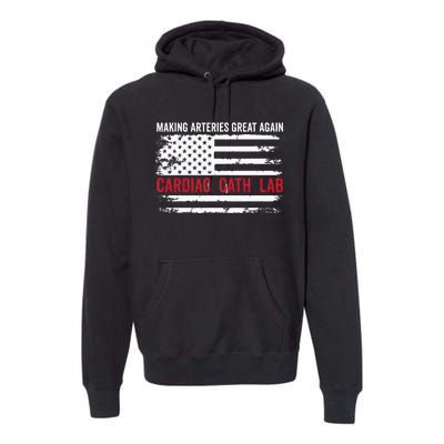 Making Arteries Great Again Premium Hoodie