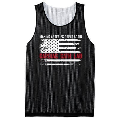 Making Arteries Great Again Mesh Reversible Basketball Jersey Tank