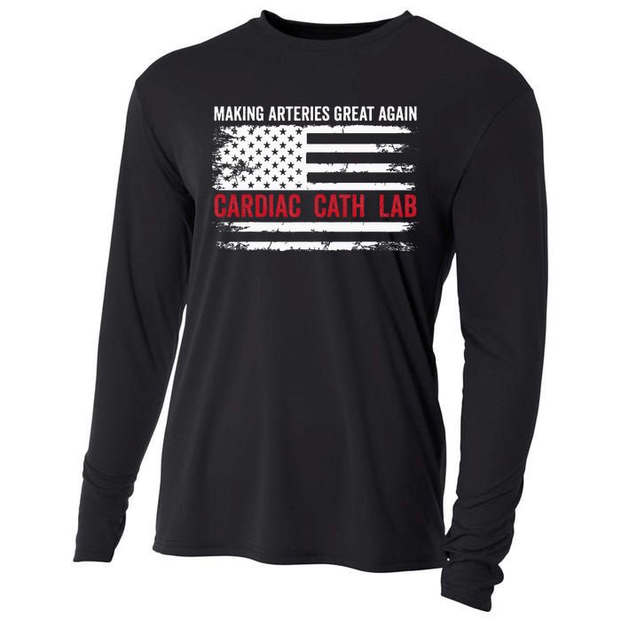 Making Arteries Great Again Cooling Performance Long Sleeve Crew