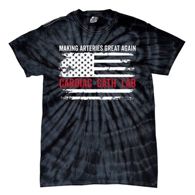 Making Arteries Great Again Tie-Dye T-Shirt