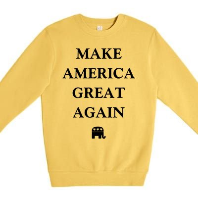 Make America Great Again Premium Crewneck Sweatshirt