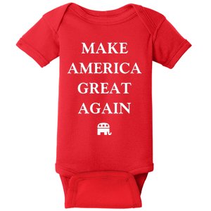 Make America Great Again Baby Bodysuit