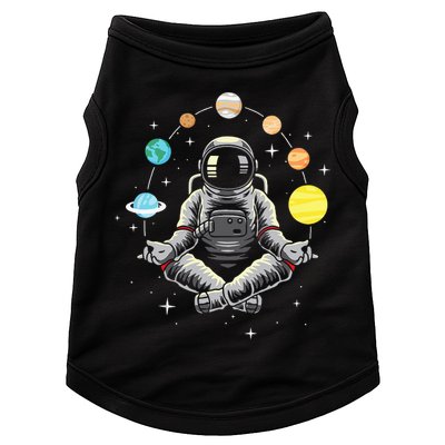 Meditating Astronaut Galaxy Spaceman Astronomer Cosmos Doggie Tank