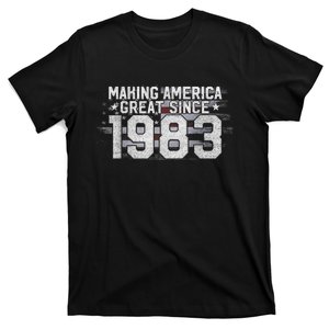 Making America Great Since 1983 40th Birthday 40 years T-Shirt