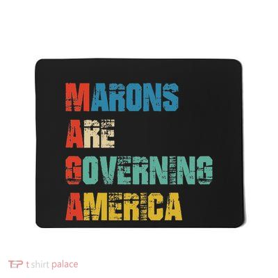 Morons Are Governing America Anti Trump Political Mousepad