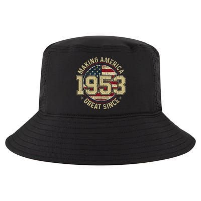 Making America Great Since 1953 Vintage Gifts 70th Birthday Cool Comfort Performance Bucket Hat