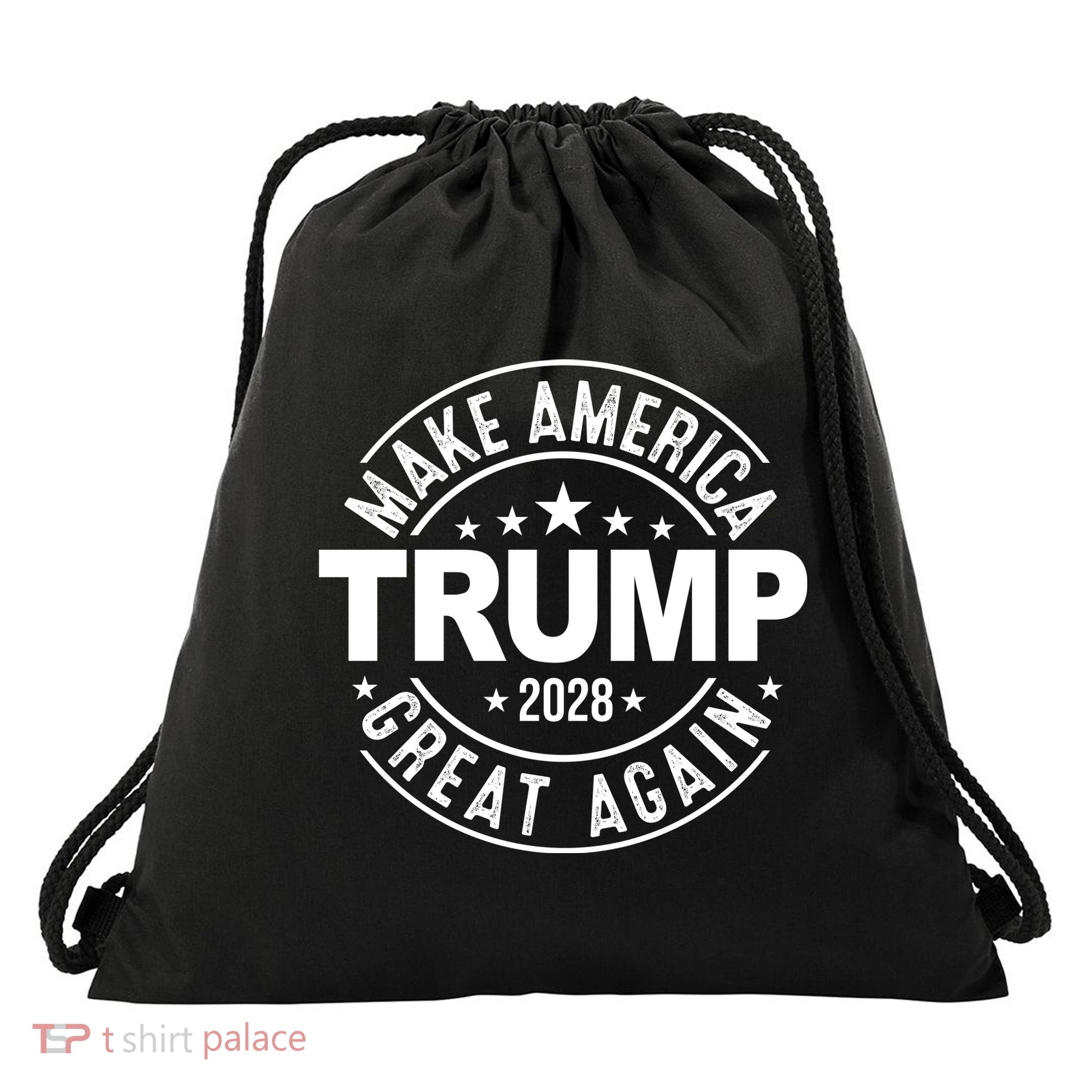 Make America Great Again Trump 2028 Drawstring Bag