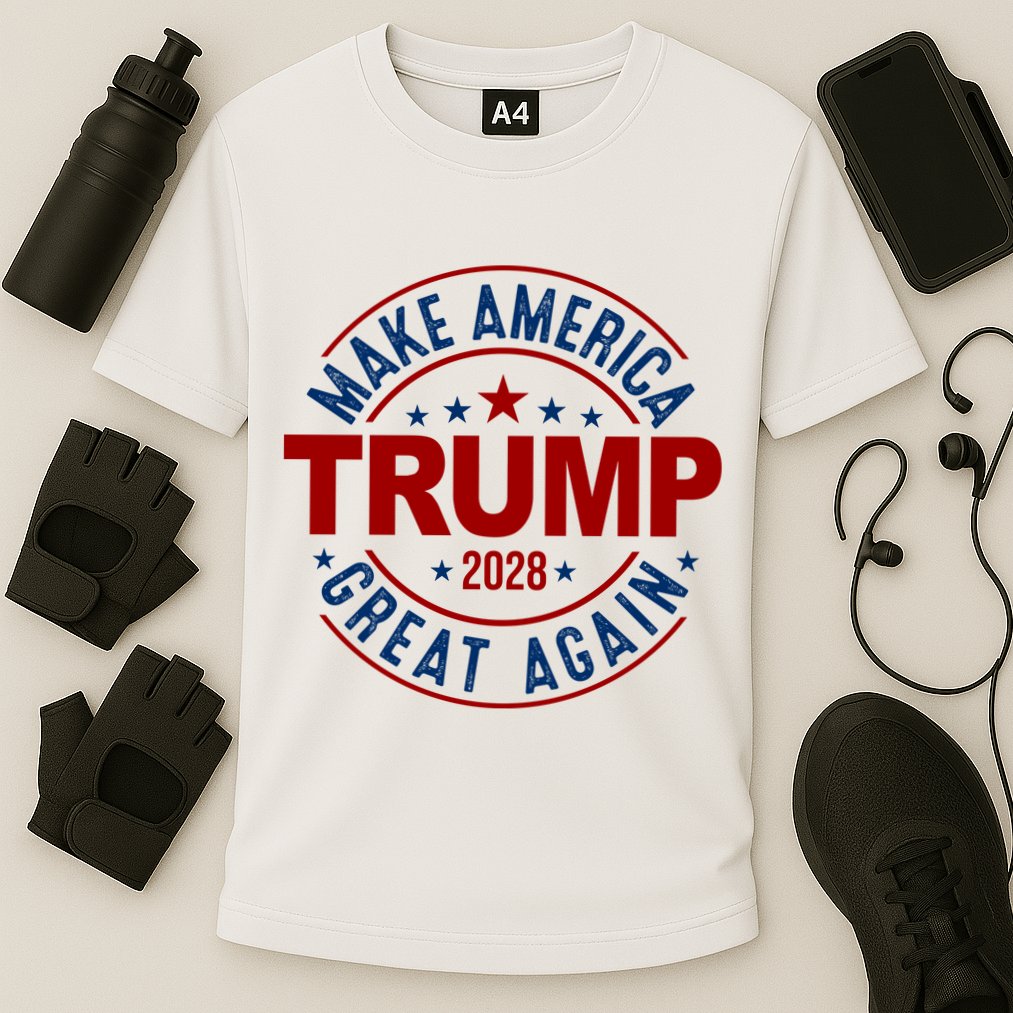 Make America Great Again Trump 2028 Cooling Performance Crew T-Shirt