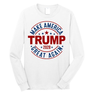 Make America Great Again Trump 2028 Long Sleeve Shirt
