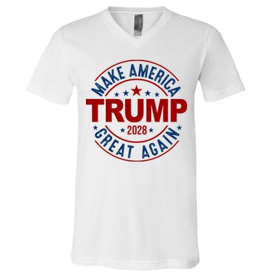 Make America Great Again Trump 2028 V-Neck T-Shirt