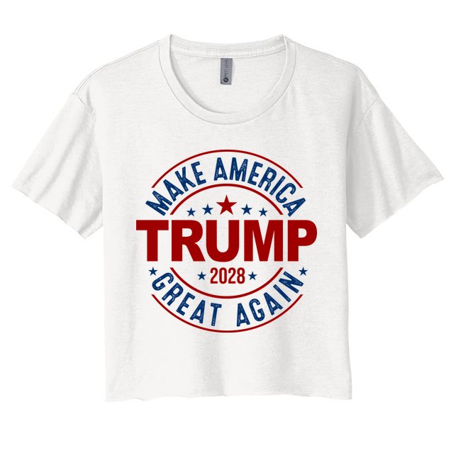 Make America Great Again Trump 2028 Crop Top