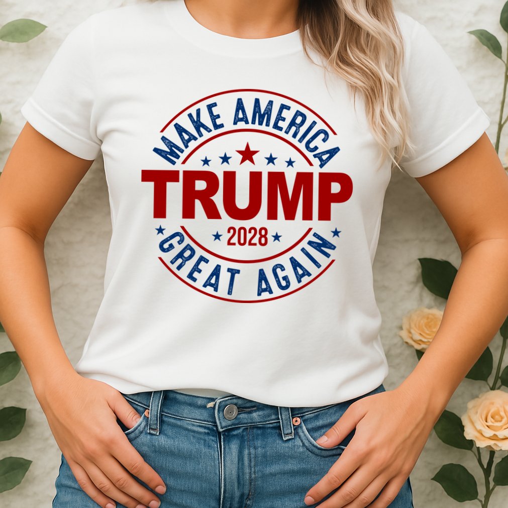 Make America Great Again Trump 2028 Womens T-Shirt