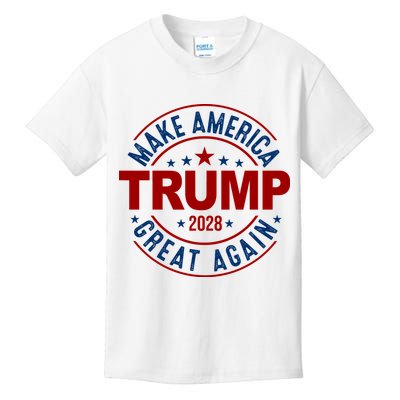 Make America Great Again Trump 2028 Kids T-Shirt