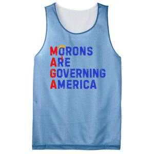 Morons Are Governing America Mesh Reversible Basketball Jersey Tank