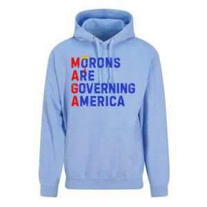 Morons Are Governing America Unisex Surf Hoodie