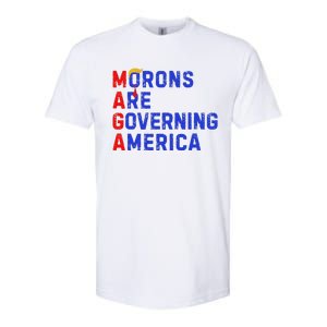 Morons Are Governing America Softstyle CVC T-Shirt