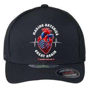 Making Arteries Great Again Cardiac Cath Lab Flexfit Unipanel Trucker Cap