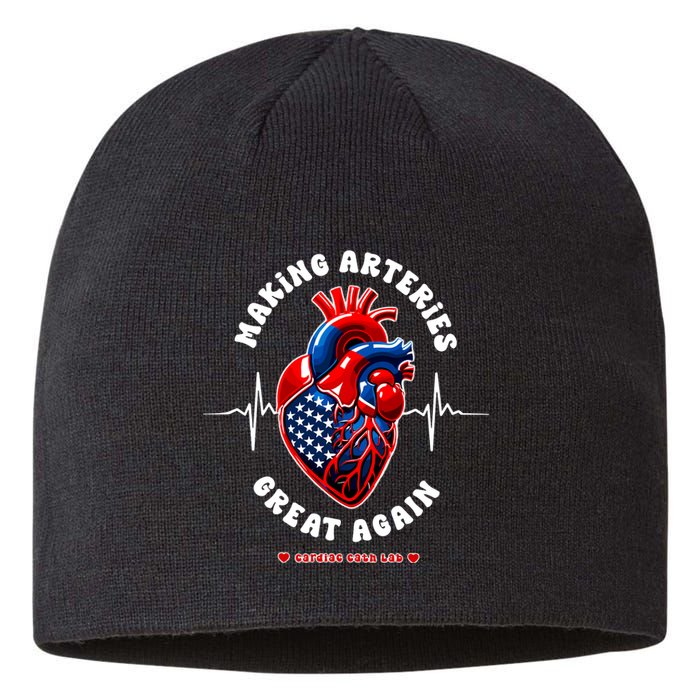 Making Arteries Great Again Cardiac Cath Lab Sustainable Beanie