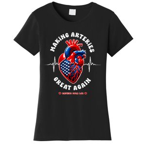 Making Arteries Great Again Cardiac Cath Lab Women's T-Shirt