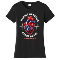 Making Arteries Great Again Cardiac Cath Lab Women's T-Shirt