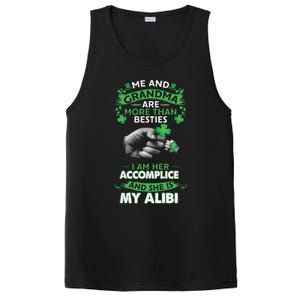 Me And Grandma Are More Than Besties Lucky Grandma And Grandkids PosiCharge Competitor Tank