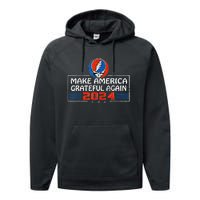 Make America Grateful Again 2024 Performance Fleece Hoodie