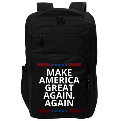 Make America Great Again. Again Impact Tech Backpack