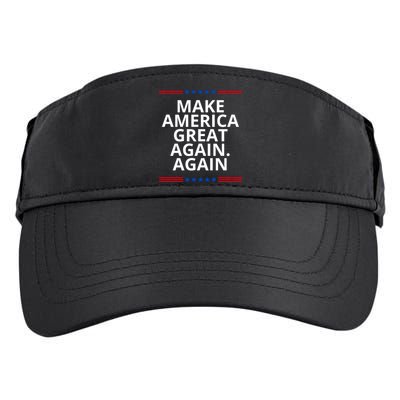 Make America Great Again. Again Adult Drive Performance Visor