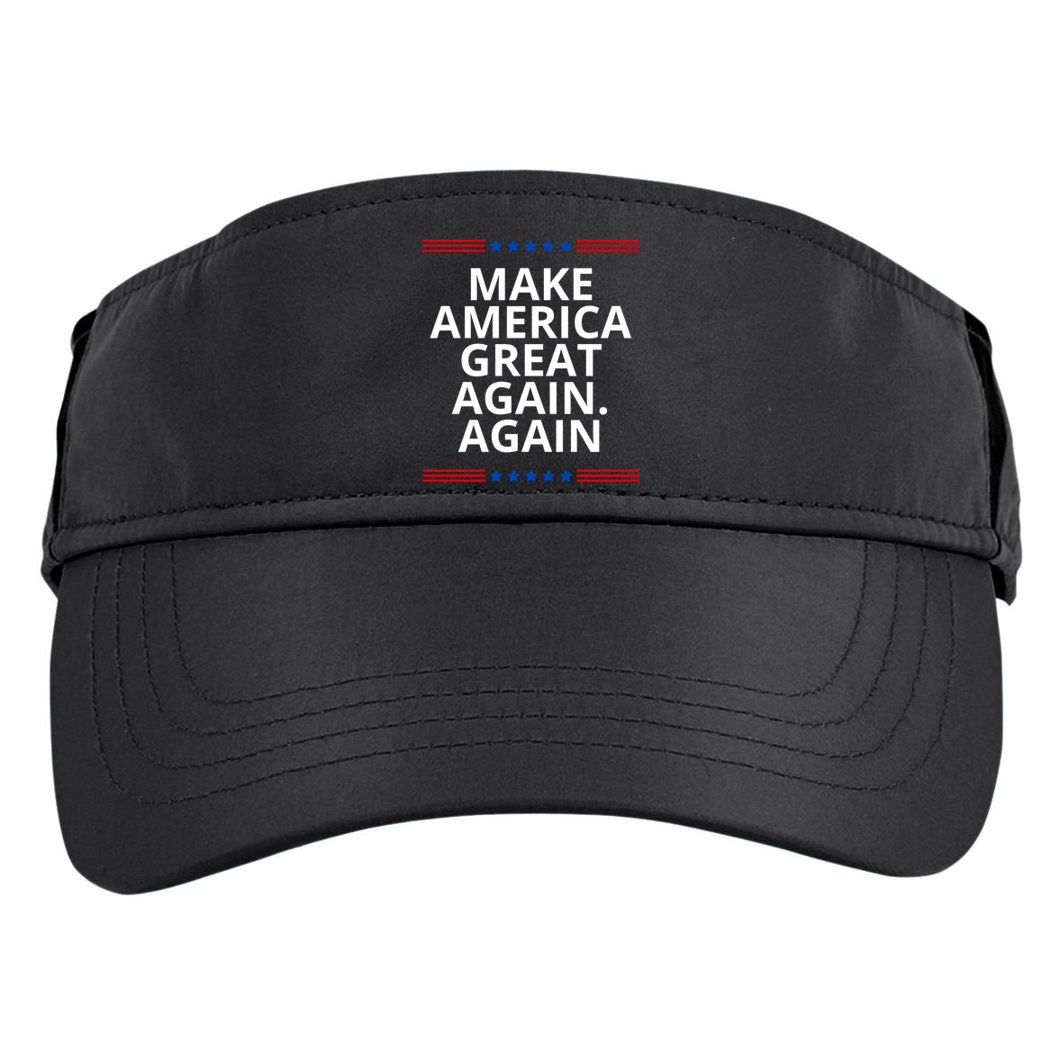 Make America Great Again. Again Adult Drive Performance Visor