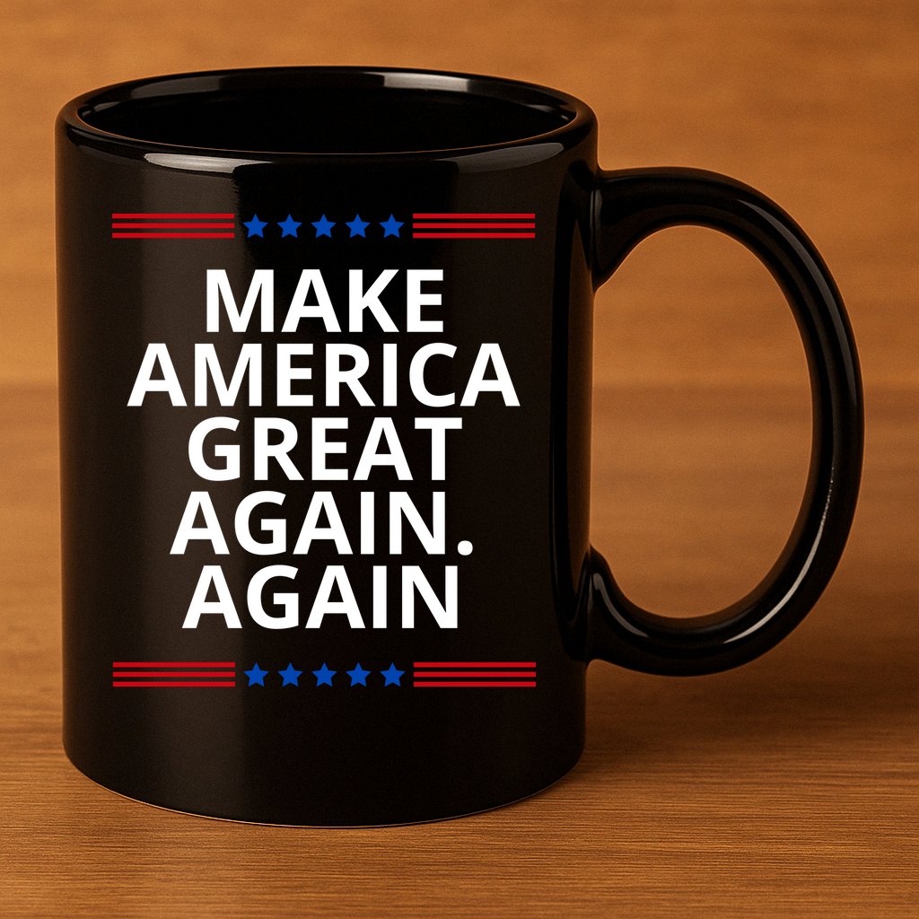 Make America Great Again. Again 11oz C Handle Ceramic Mug