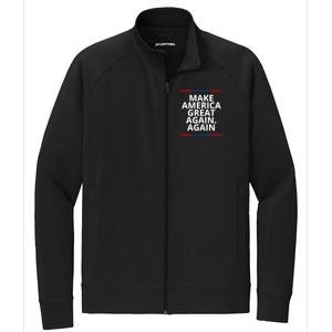 Make America Great Again. Again Stretch Full-Zip Cadet Jacket