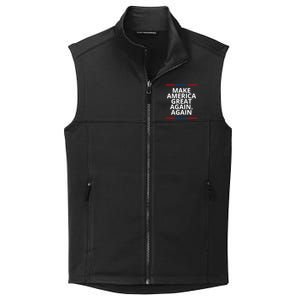 Make America Great Again. Again Collective Smooth Fleece Vest