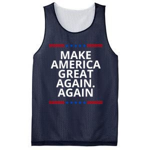 Make America Great Again. Again Mesh Reversible Basketball Jersey Tank